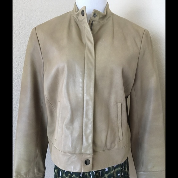 Motorcycle jacket soft Leather jacket motorcycle jacket Jones NY leather jacket - Picture 1 of 8